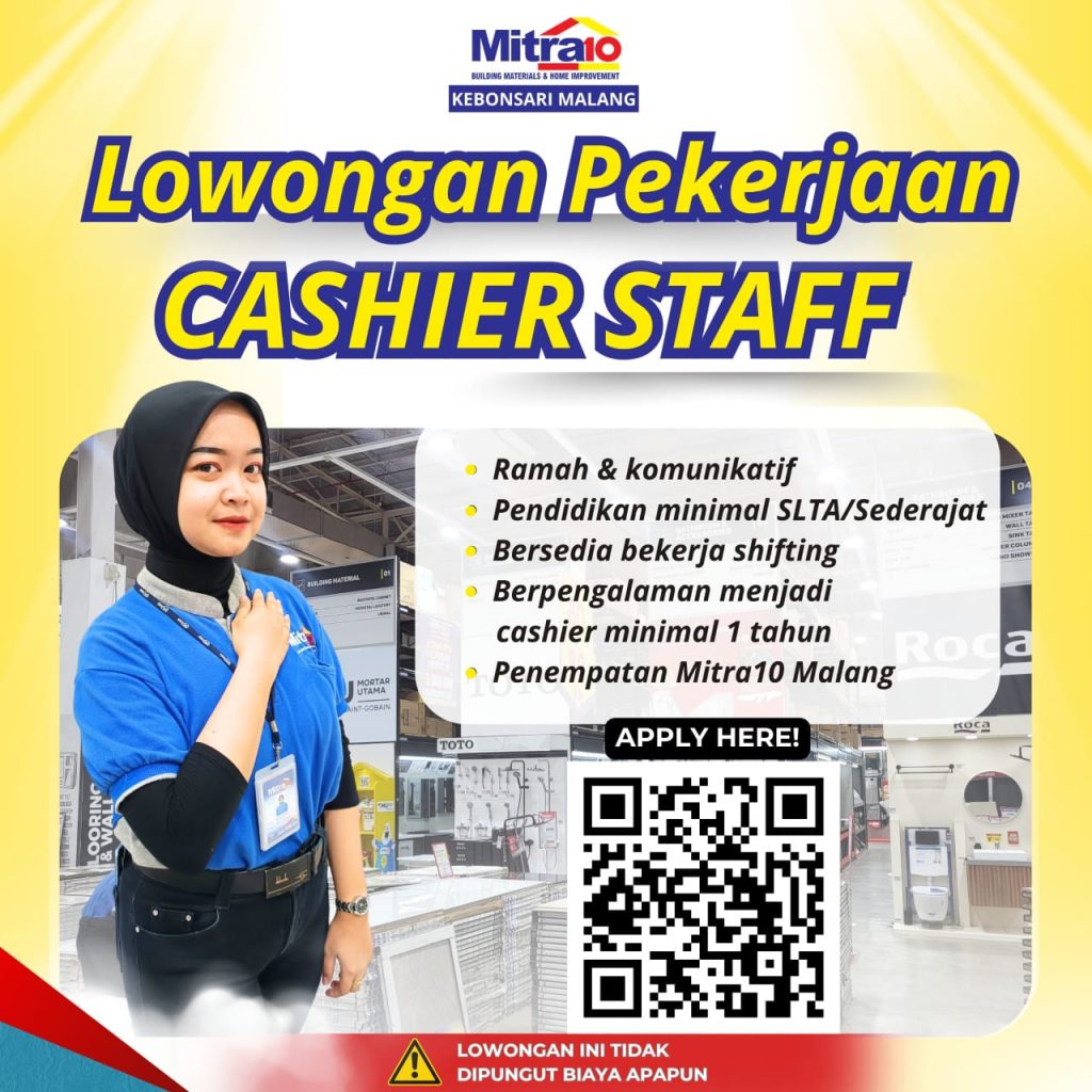 lowongan kerja mitra 10 dari SMK PIM