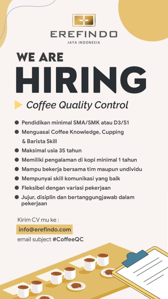LOWONGAN KERJA EREFINDO JAYA INDONESIA