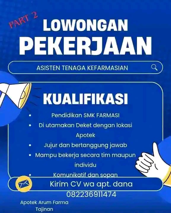 Lowongan Pekerjaan Farmasi