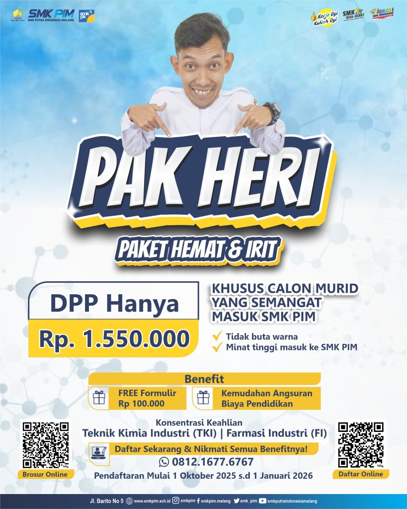 SPMB SMK PIM JALUR PAK HERI 2025