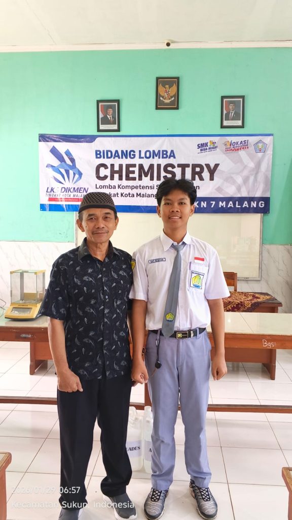 SMK PIM JUARA LKS KIMIA DIKMEN KOTA MALANG TAHUN 2026