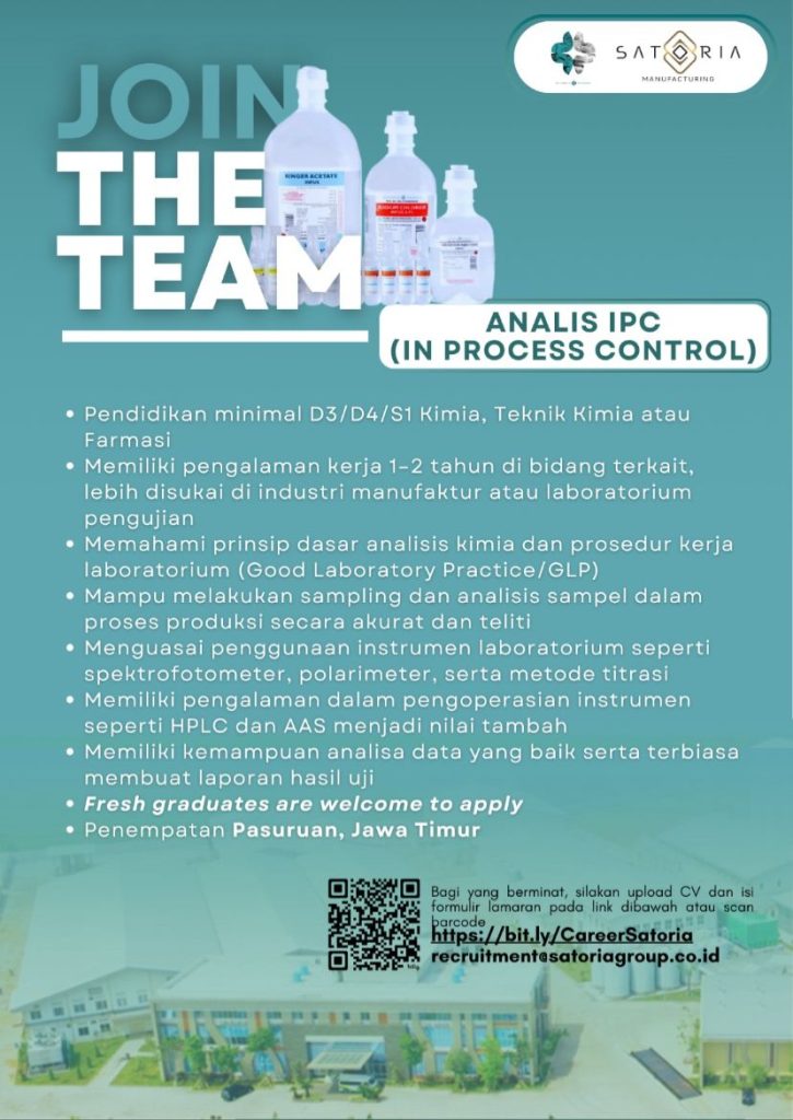 LOWONGAN PEKERJAAN PT SATORIA GROUP