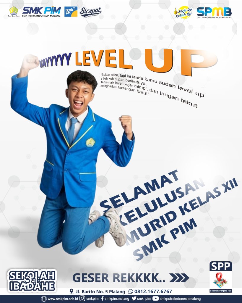 kelulusan smk putra indonesia malang tahun pelajaran 2025/2026
